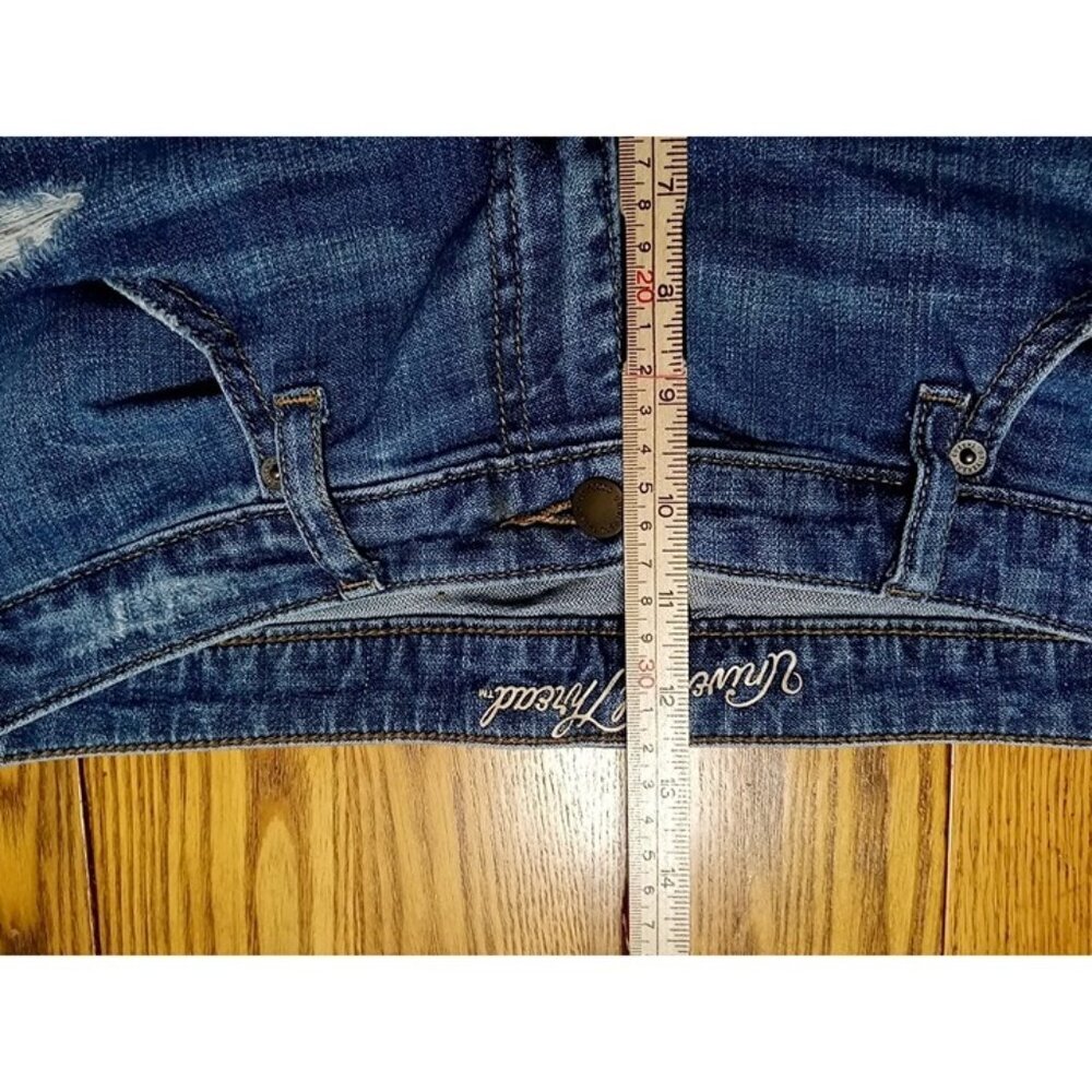 UNIVERSAL THREAD Jeans Shorts Womens 14 / 32 Blue MID RISE BOYFRIEND Preowned - Picture 4 of 9